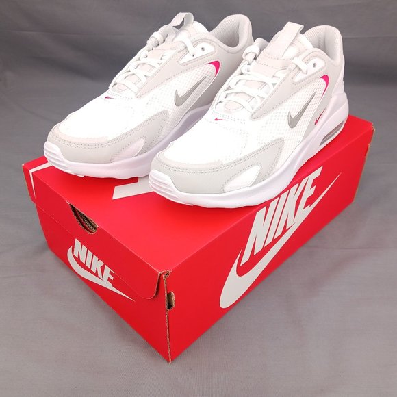 Nike Air Max Bolt Women's Trainers CU4152 102 Gray White Sizes 7-9.5 - Picture 9 of 9